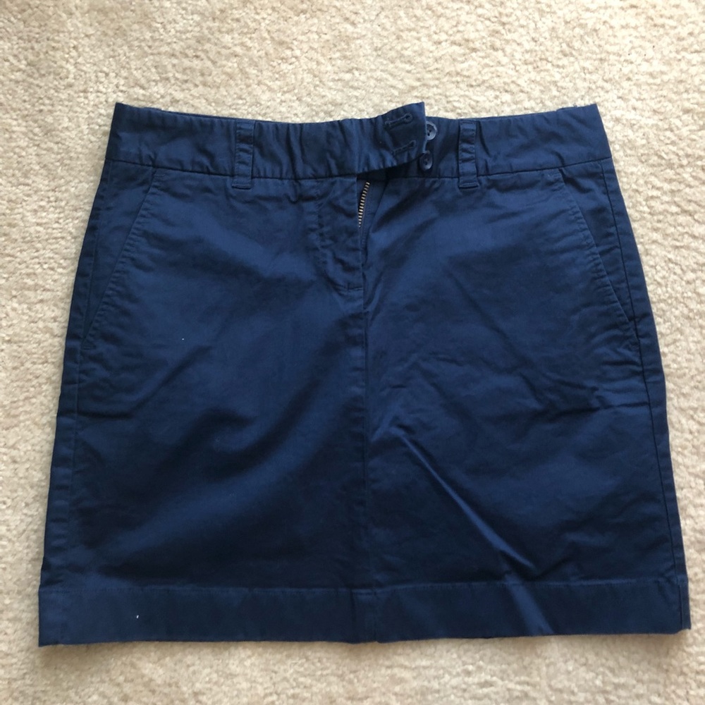 NWOT - Vineyard Vines Navy Blue Skirt - Size 4